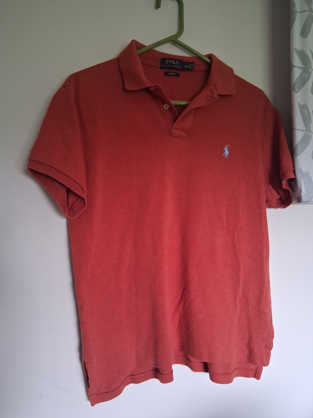 Polo by Ralph Lauren Men's Coral-Red Short Sleeve Polo